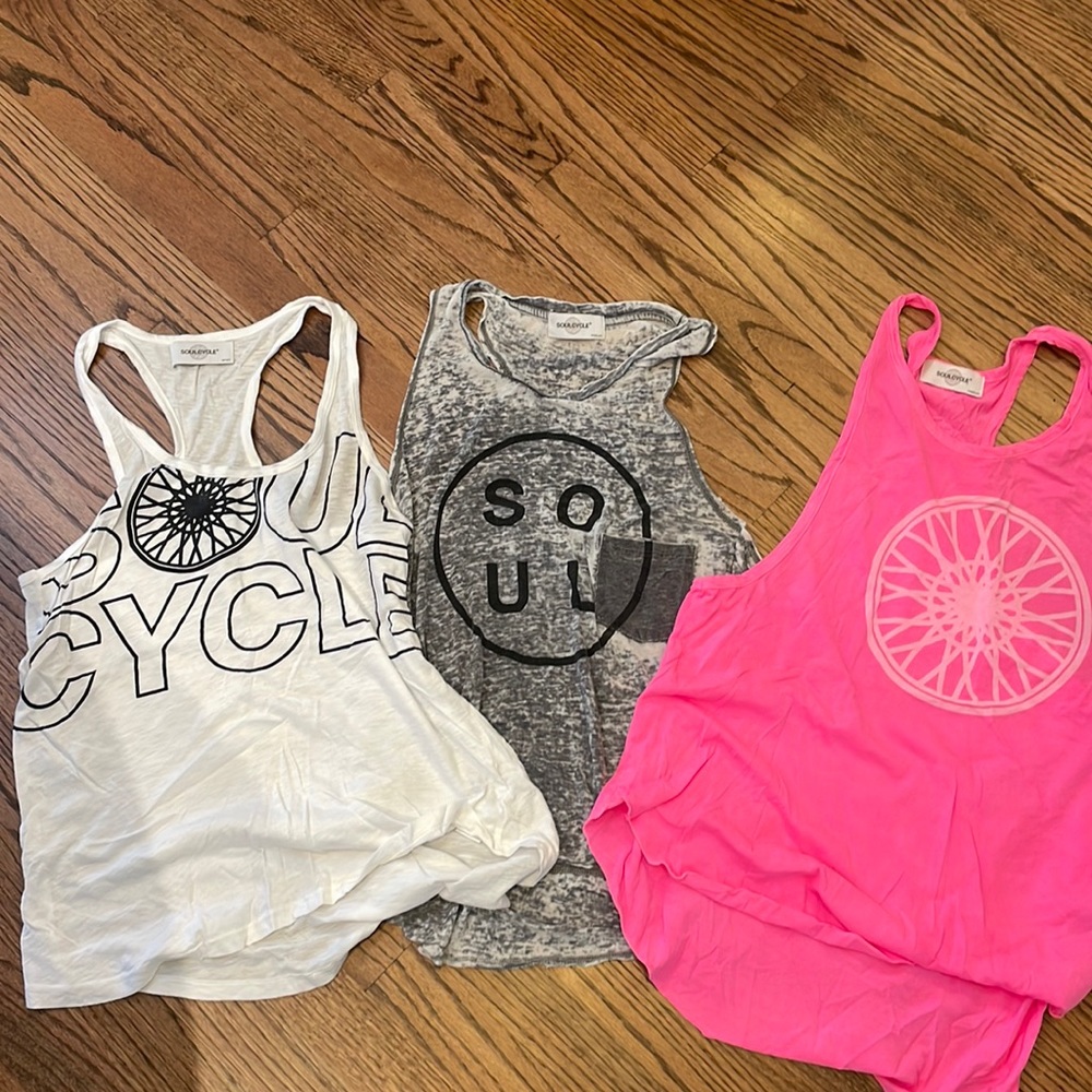 SoulCycle 3 tank bundle. - Picture 1 of 4